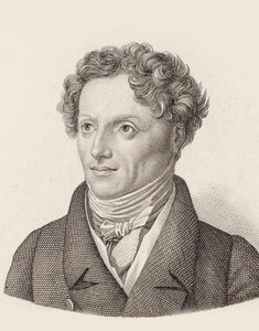 Portret kompozytora Francesco Morlacchi 1784-1841. autorstwa Unbekannt