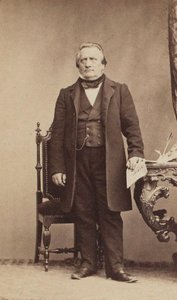 Portret kompozytora Franza Lachnera 1803-1890 , c. 1850. autorstwa Unbekannt