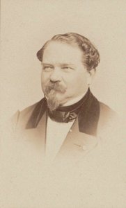 Portret kompozytora Jean-Georgesa Kastnera 1810-1867. autorstwa Unbekannt
