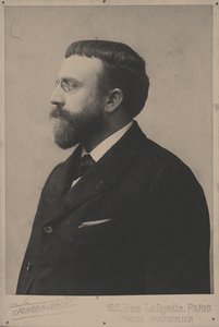 Portret kompozytora Paula Vidala 1863-1931. autorstwa Unbekannt