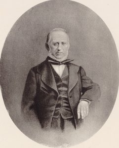 Portret kompozytora Saverio Mercadante 1795-1870. autorstwa Unbekannt
