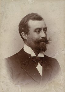 Portret kompozytora i organisty Alfreda Toffta 1865-1931, 1898. autorstwa Unbekannt