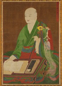 Portret wielkiego mistrza Yeongwoldang Eungjin, XVIII wiek. autorstwa Unbekannt