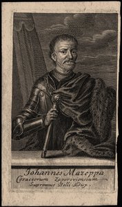 Portret hetmana Iwana Mazepy 1639-1709, pocz. autorstwa Unbekannt