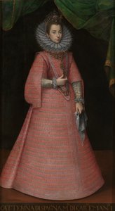 Portret infantki Katarzyny Michelle z Hiszpanii 1567-1597 autorstwa Unbekannt