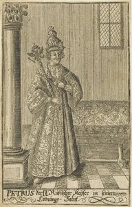 Portret cara Rosji Piotra II 1715-1730, ok. 1730. autorstwa Unbekannt
