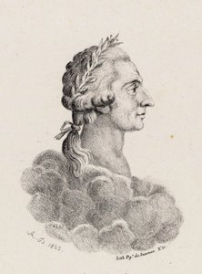 Portret kompozytora Antonio Sacchiniego 1730-1786, 1823. autorstwa Unbekannt