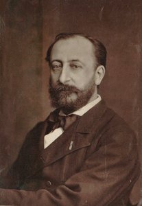 Portret kompozytora Camille Saint-Saëns 1835-1921, 1880. autorstwa Unbekannt
