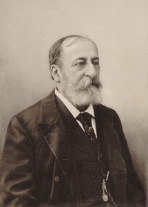 Portret kompozytora Camille Saint-Saëns 1835-1921, 1900. autorstwa Unbekannt