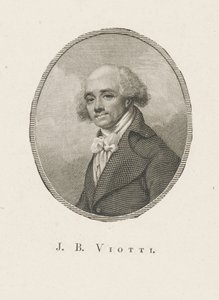 Portret kompozytora Giovanniego Battisty Viottiego 1755-1824, ok. 1930 r. 1800. autorstwa Unbekannt