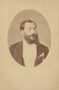 Portret kompozytora Léo Delibesa 1836-1891, ok. 1885. autorstwa Unbekannt