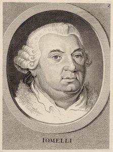 Portret kompozytora Niccolò Jommelli 1714-1774. autorstwa Unbekannt