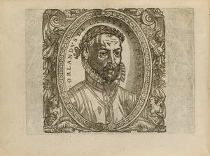 Portret kompozytora Rolanda de Lassus 1532-1594, 1560 autorstwa Unbekannt
