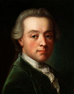 Portret kompozytora Wolfganga Amadeusza Mozarta 1756-1791, c. 1789 autorstwa Unbekannt
