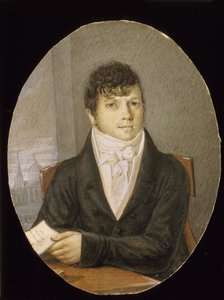 Portret tancerza, baletmistrza i scenarzysty Ivana Valbercha 1766-1819 autorstwa Unbekannt