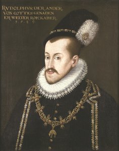 Portret cesarza Rudolfa II autorstwa Unbekannt