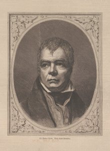 Portret pisarza historycznego i poety Sir Waltera Scotta 1771-1832, 1871. autorstwa Unbekannt