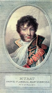 Portret króla Neapolu Joachima Murata, francuskiego wojskowego i politycznego (1767-1815). autorstwa Unbekannt