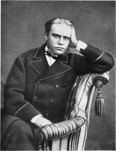 Portret prawnika i autora Anatolij Fiodorowicz Koni 1844-1927, lata 70. XIX wieku autorstwa Unbekannt