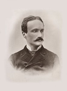 Portret librecisty i kompozytora Arrigo Boito 1842-1918, 1884. autorstwa Unbekannt