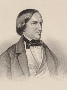 Portret pianisty i kompozytora Karla Augusta Krebsa 1804-1880. autorstwa Unbekannt