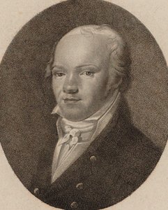 Portret skrzypka i kompozytora Andreasa Romberga 1767-1821, ok. 1930 r. 1800. autorstwa Unbekannt