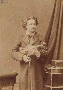 Portret skrzypka i kompozytora Franciszka Ondricka 1857-1922, 1882-1883. autorstwa Unbekannt