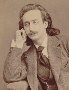 Portret skrzypka i kompozytora Henri Kettena 1848-1883. autorstwa Unbekannt