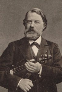 Portret skrzypka i kompozytora Josepha Joachima 1831-1907. autorstwa Unbekannt