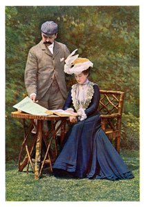 Portrety w trzech kolorach, 1901 autorstwa Unbekannt