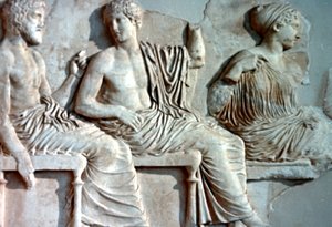 Posejdon, Apollo i Artemida, 447-432 pne autorstwa Unbekannt
