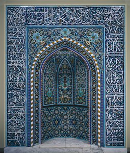Modlitwa Niche Mihrab, początek XVII wieku. autorstwa Unbekannt