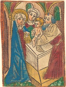 Prezentacja, ok. 1490. autorstwa Unbekannt