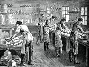 Prasarze w pracy, ok.1880 autorstwa Unbekannt