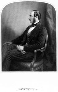 Książę Albert, małżonka królowej Wiktorii, ok. 1850-1859 autorstwa Unbekannt