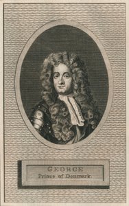 Książę Jerzy Danii, mąż królowej Anny, 1793 autorstwa Unbekannt