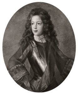 Książę James Francis Edward Stuart, stary pretendent, ok. 1700 1906 r. autorstwa Unbekannt
