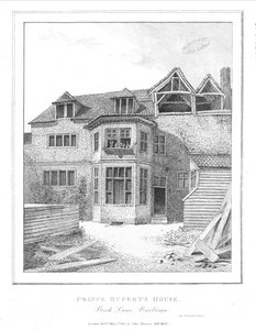 Dom Księcia Ruperta, Beech Lane, Barbakan, 1800 autorstwa Unbekannt