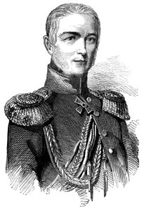 Książę Woronzow, rosyjski generał sił w Azji, 1853 autorstwa Unbekannt