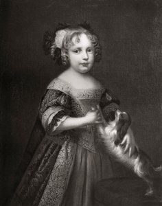 Księżniczka później królowa Anna, c1670-1675 1906 autorstwa Unbekannt