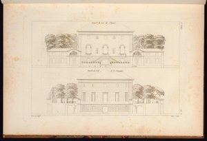 Druk, kolekcja architektury cywilnej ..., 1806–12 autorstwa Unbekannt
