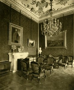 Gabinet prywatny cesarza Franciszka Józefa I w Hofburgu, Wiedeń, Austria, c1935. autorstwa Unbekannt