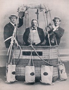 Profesor Huntingdon, pan Frank Hedges Butler i Hon. CS Rolls, 1906 autorstwa Unbekannt