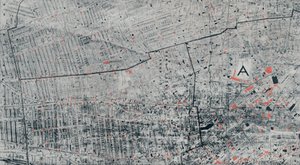 Mapa domu publicznego w Liverpoolu, c1910, 1912 autorstwa Unbekannt
