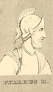 Pyrrus II, fl 242-237 pne, 1830. autorstwa Unbekannt