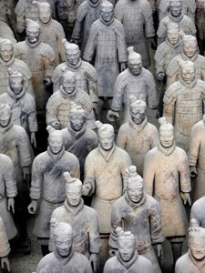 Q w ramieniu z terakoty shi Huang ee autorstwa Unbekannt