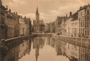 Nabrzeże lustrzane, ok. 1928 r autorstwa Unbekannt