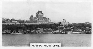 Quebec z Levis, Kanada, ok. 1920 r. autorstwa Unbekannt