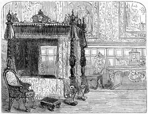 Sypialnia królowej Anny 1665-1714, XVIII w. XIX w. autorstwa Unbekannt