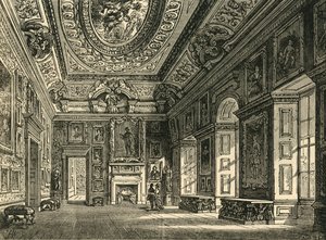 Salon Królowej Karoliny, Pałac Kensington, ok. 1876 r. autorstwa Unbekannt